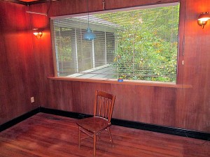 Sadly, this large window goes away to allow for kitchen cabinets