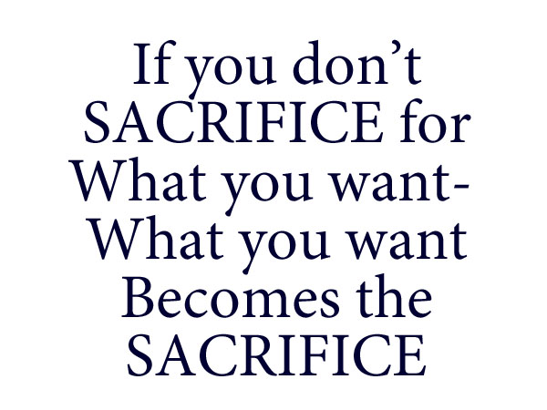 Sacrifice